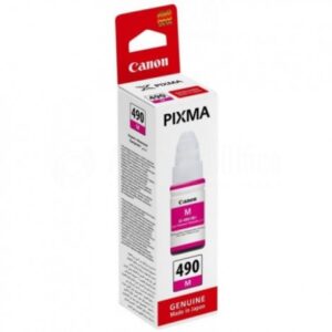 Canon GI-490 M Magenta Bouteille d'encre d'origine (0665C001AB)