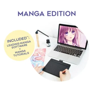 Wacom Intuos Petite Bluetooth Manga Edition (CTL-4100WLK-M)