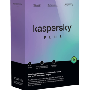 Kaspersky Plus - 1 Poste / 1 an (KL10428BAFS-FFPMAG)
