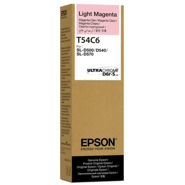 Epson T54C bouteille d'encre d'origine Light Magenta