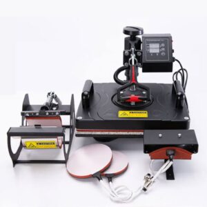 Presse à Chaud Manuelle Multifonctions 5en1 40×40