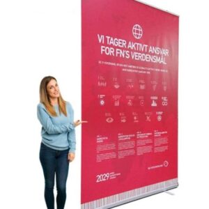 Rollup standard 150×200 cm (kakemono) aluminium Géant