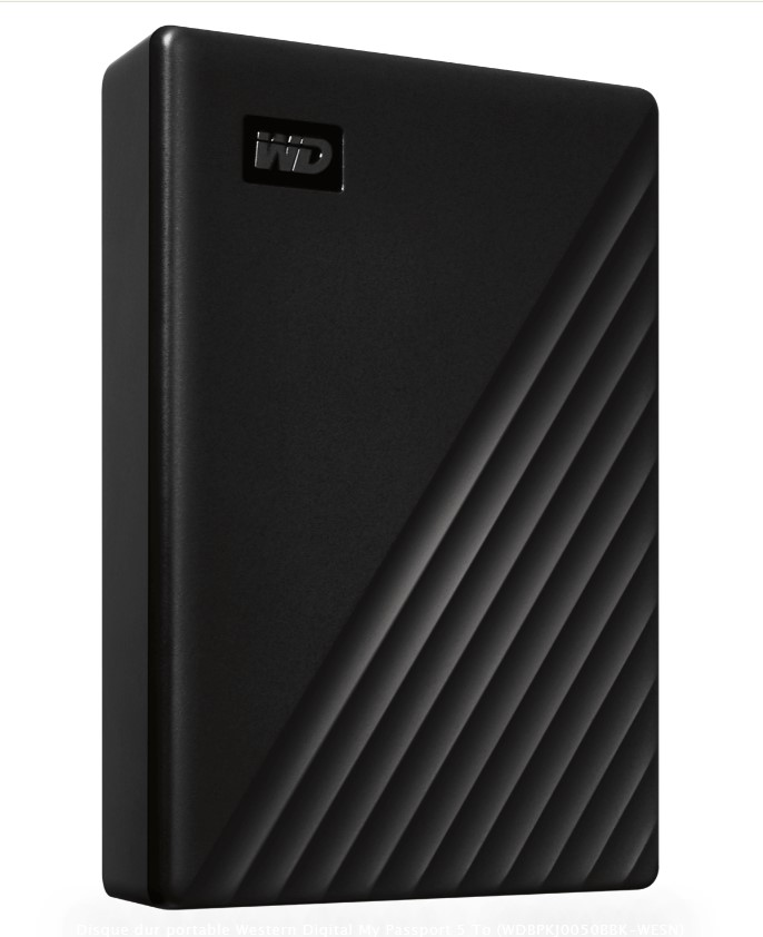 WD My Passport For Mac - Disque Dur Externe 3To USB-C - Conçu Pour Mac, Chiffrement Matériel