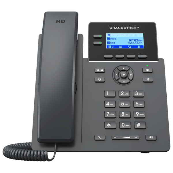 Téléphone IP 4 Comptes SIP 2 lignes Grandstream GRP2602P