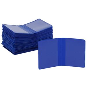 Chemise Pochette d’Identité en Plastique 4×6 cm – Multicolore – Lot de 100 Pièces