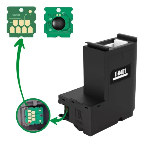 Puce Chip maintenance box T04D1 compatible Epson C13T04D100