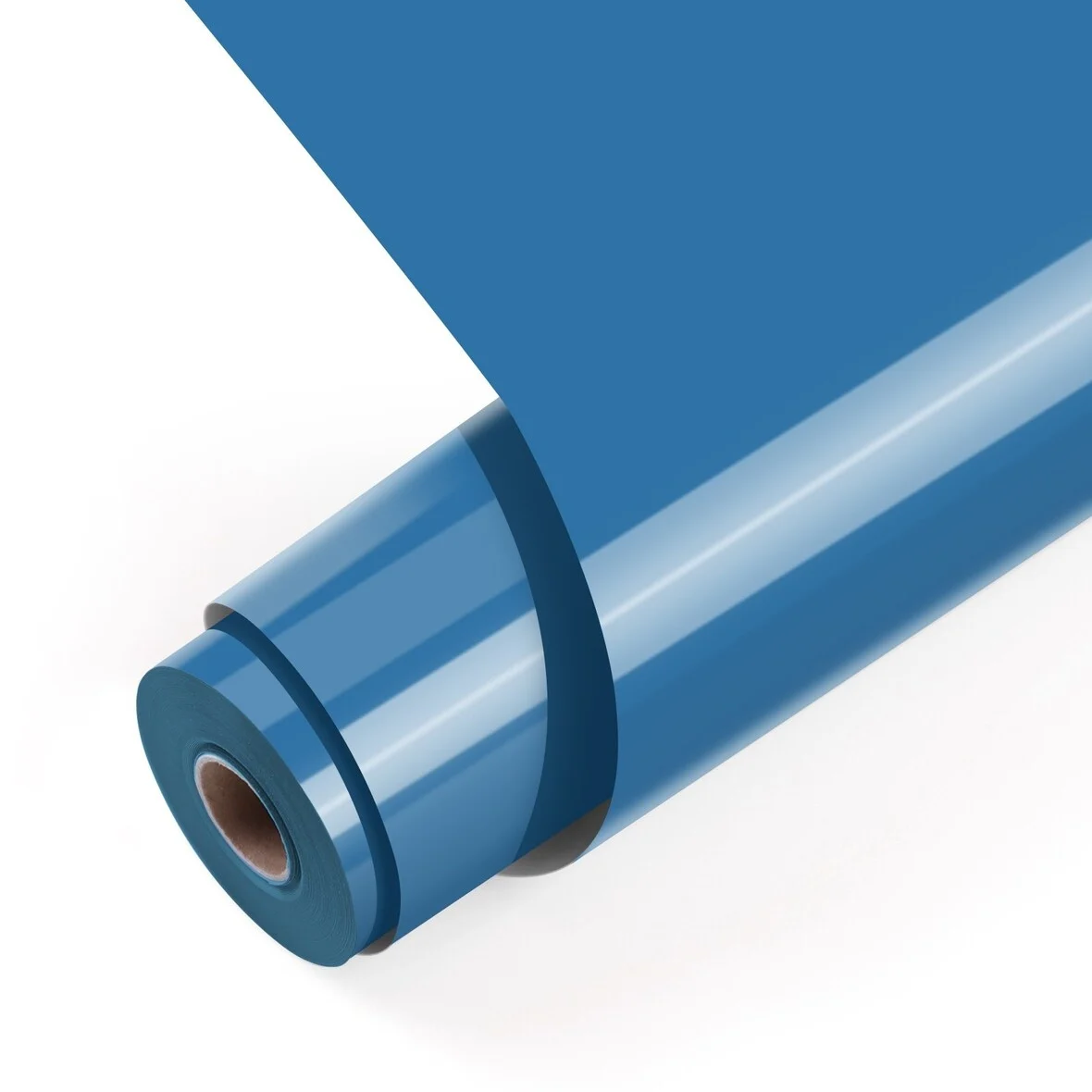 Flex de Découpe Textile Bleu 50cm x 5m pour Transfert à Chaud – Image 2