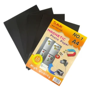 Papier Photo Magnétique A4 JOJO pour Imprimante Jet d’Encre