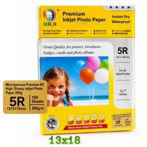 Papier Photo Premium RC Brillant MR.R 13 × 18 cm (5R) 260 g/m²