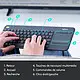 Clavier sans fil avec pavé tactile intégré Logitech Wireless Touch Keyboard K400 Plus Noir (AZERTY, Français) – Image 3