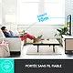 Clavier sans fil avec pavé tactile intégré Logitech Wireless Touch Keyboard K400 Plus Noir (AZERTY, Français) – Image 4
