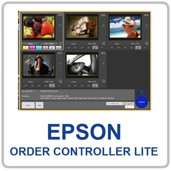 Epson SureLab Order Controller Full Edition pour D500/D700/D800/D1000
