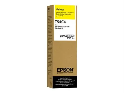 Epson T54C bouteille d’encre d’origine Jaune