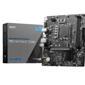 Carte Mère Intel MSI PRO H610M-E DDR4 (911-7D48-036)