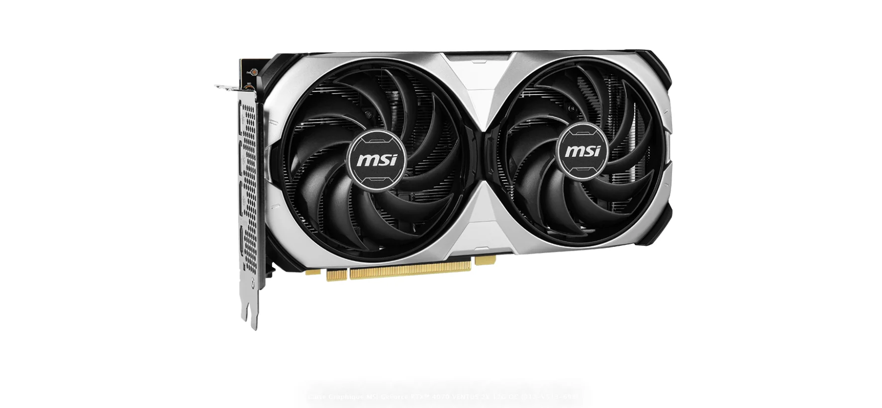 Carte Graphique MSI GeForce RTX™ 4070 VENTUS 2X 12G OC (912-V513-698)