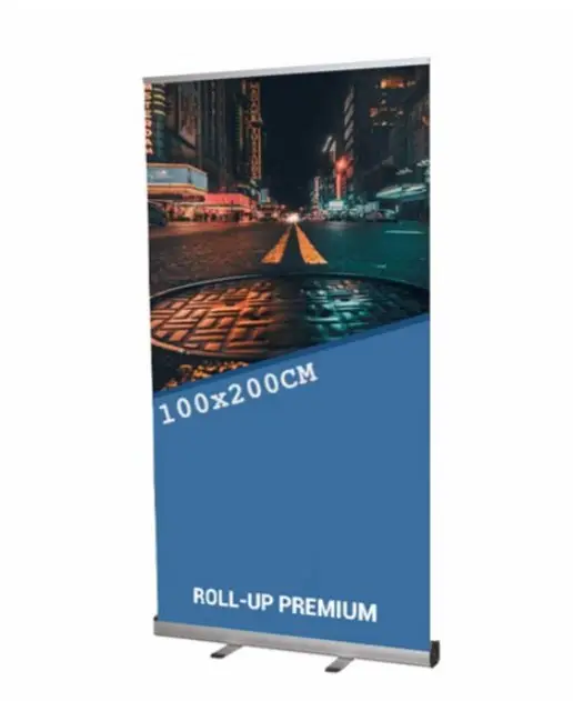 Rollup standard 100 ×200 cm (structure) aluminium