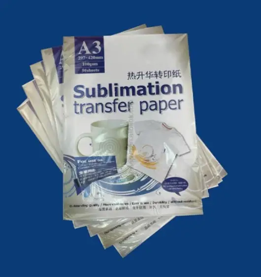 Papier de transfert sublimation A3 Quaf dos rose