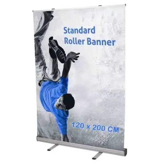 Rollup standard 120 ×200 cm (structure) aluminium