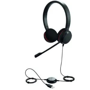 Jabra Evolve 20 MS Stéréo Micro casque filaire