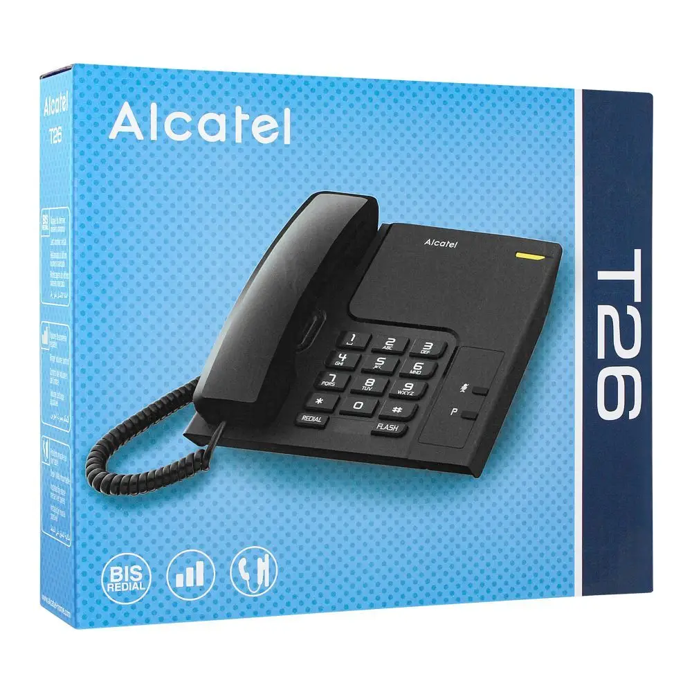 Téléphone Alcatel Temporis T26 CE Noir