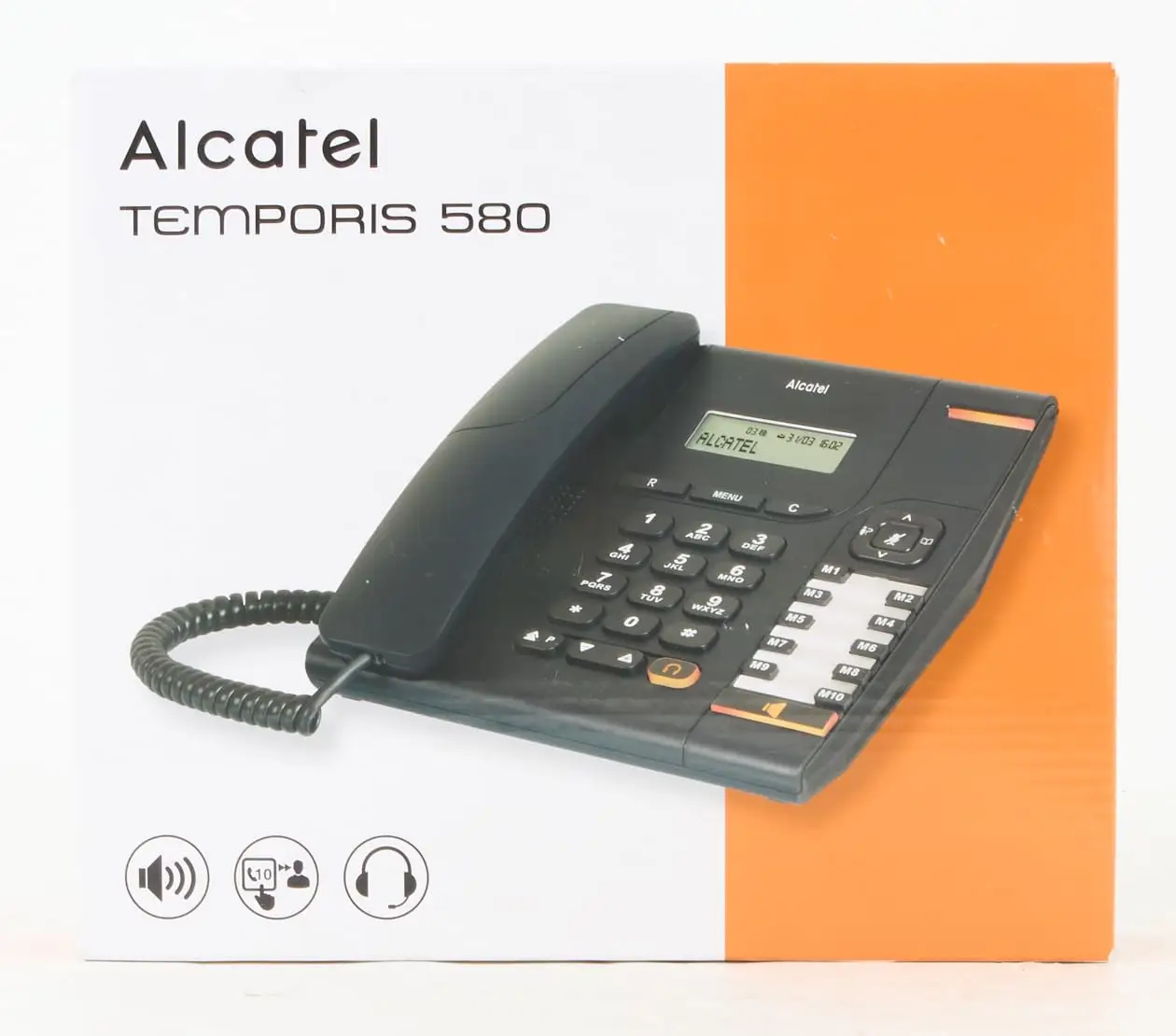 Téléphone filaire avec écran Alcatel Temporis 580