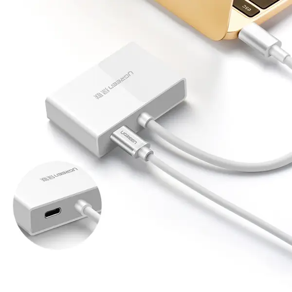 Adaptateur Ugreen convertisseur vidéo USB Type C - HDMI VGA 30843 – Image 2