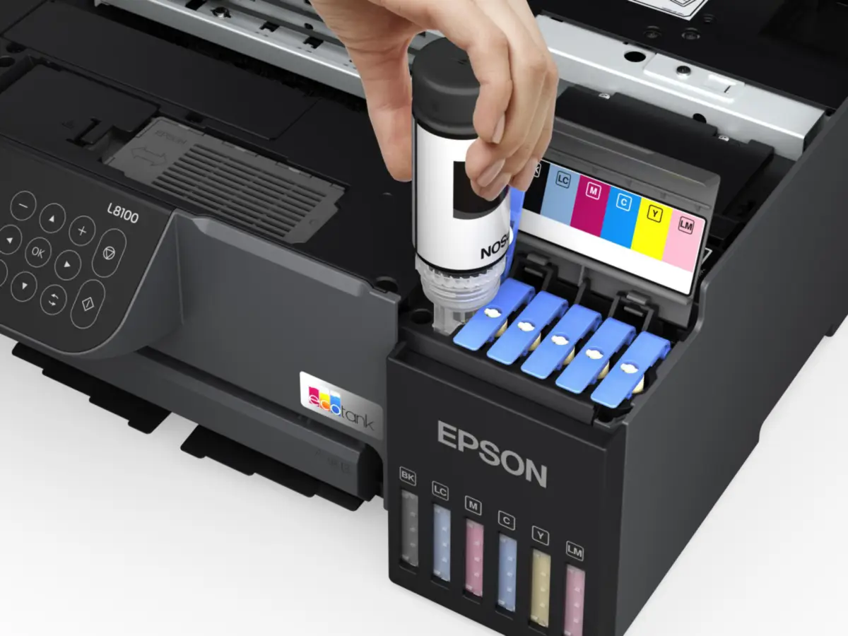 Epson EcoTank L8100 Imprimante Photo et cartes PVC Multifonction