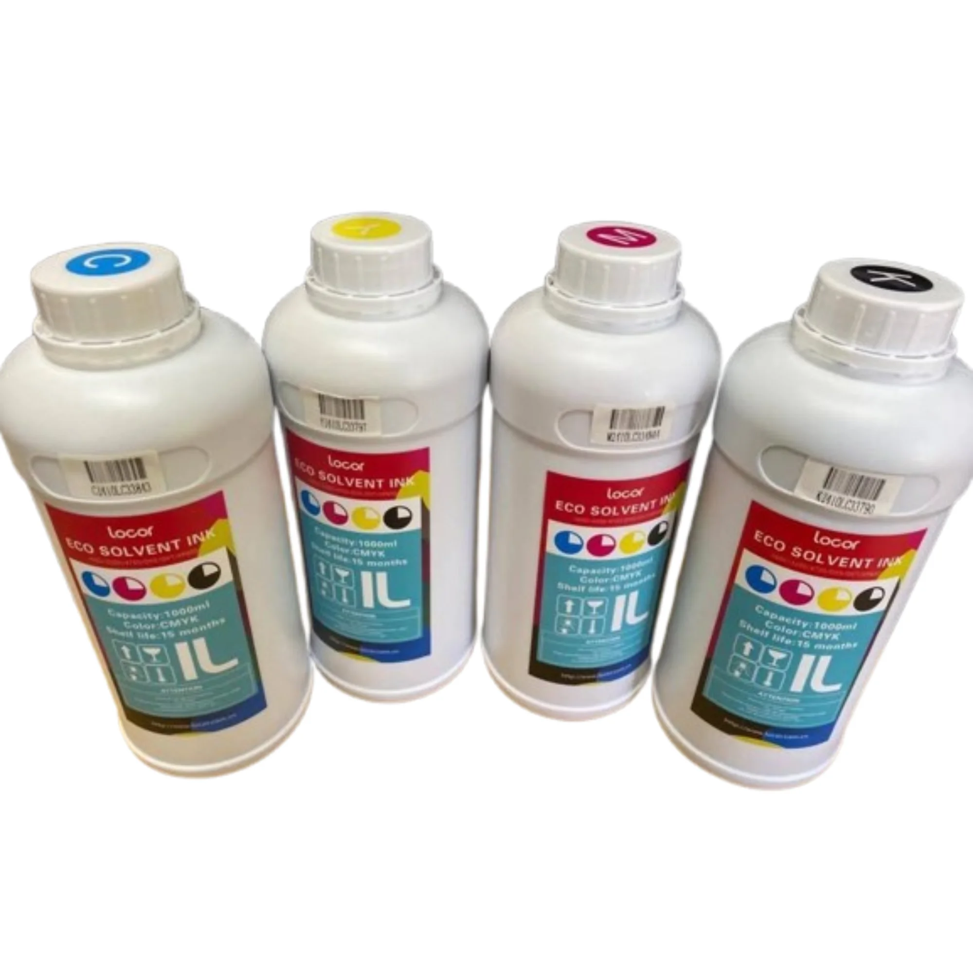 Pack Encre Éco-Solvant LOCOR PRO 1L Pour Traceur