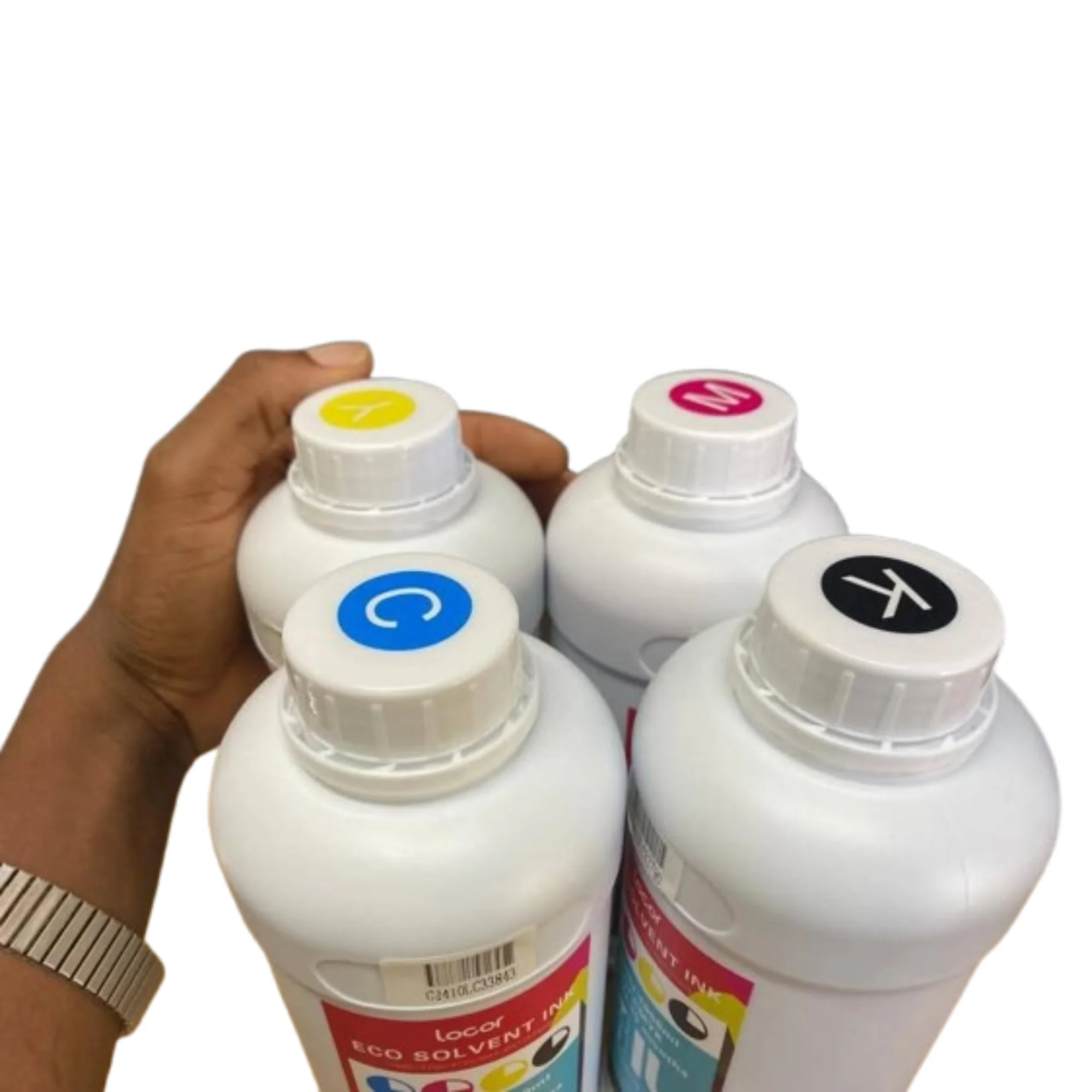 Pack Encre Éco-Solvant LOCOR PRO 1L Pour Traceur