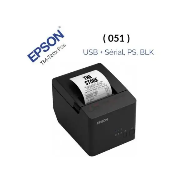 Imprimante de Tickets POS Epson TM-T20X (051) – USB C31CH26051