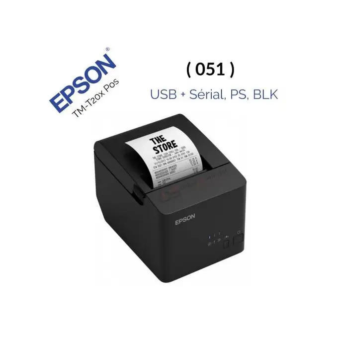Imprimante de Tickets POS Epson TM-T20X (051) – USB C31CH26051