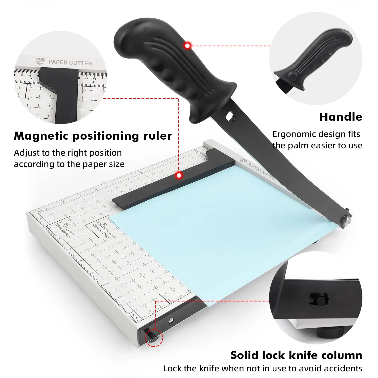 Massicot A4 Manuel Coupe Papier