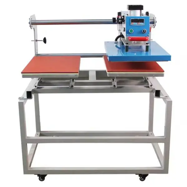 La Presse à Chaud Double Stations Pneumatique Automatique 40x60cm
