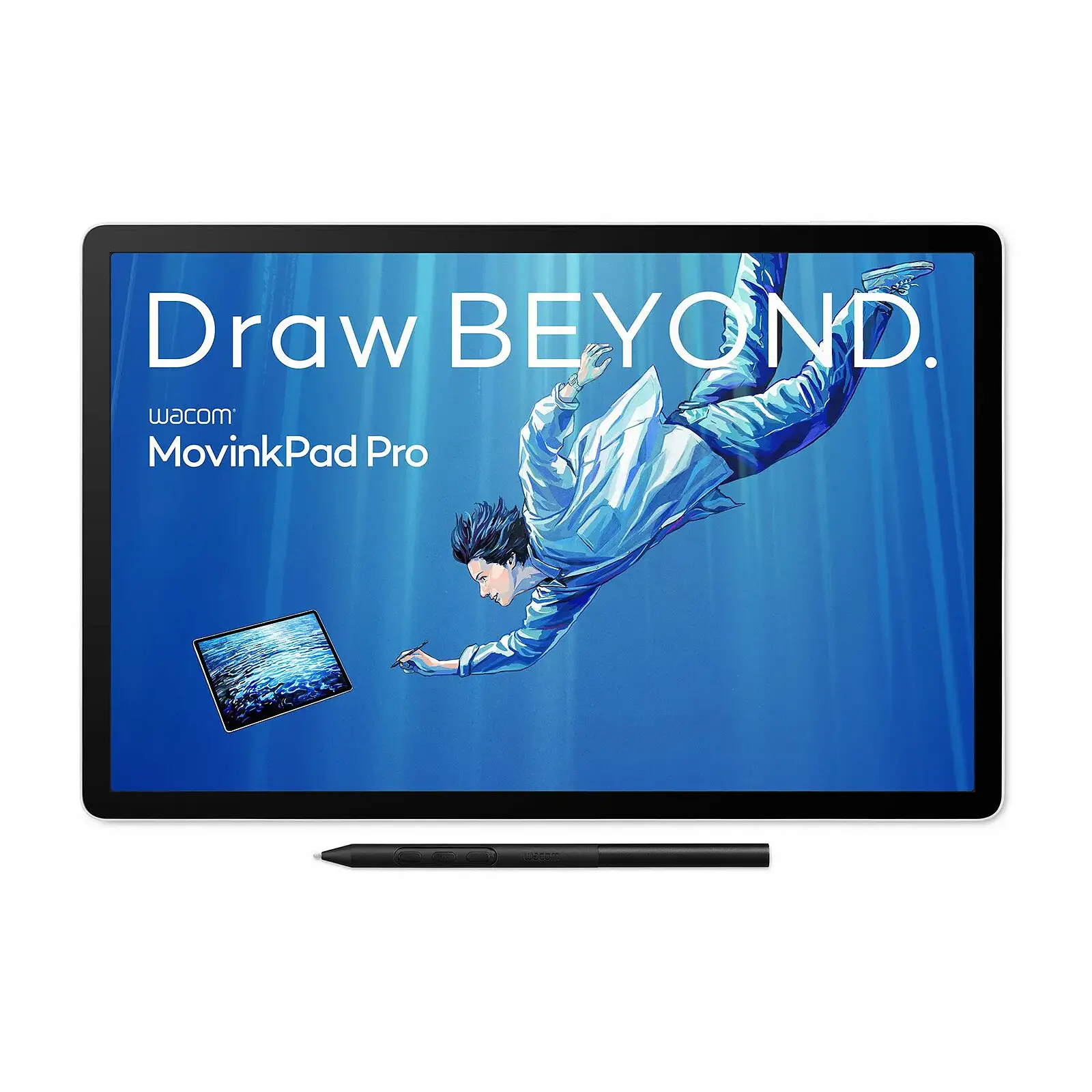 Écran tactile Android à stylet Wacom MovinkPad Pro 14 Tablette Graphique 14 pouces OLED DTHA140L0B