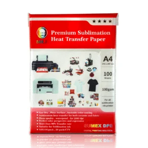 Papier Sublimation Premium MR.R A4 – 100 Feuilles – Haute Qualité