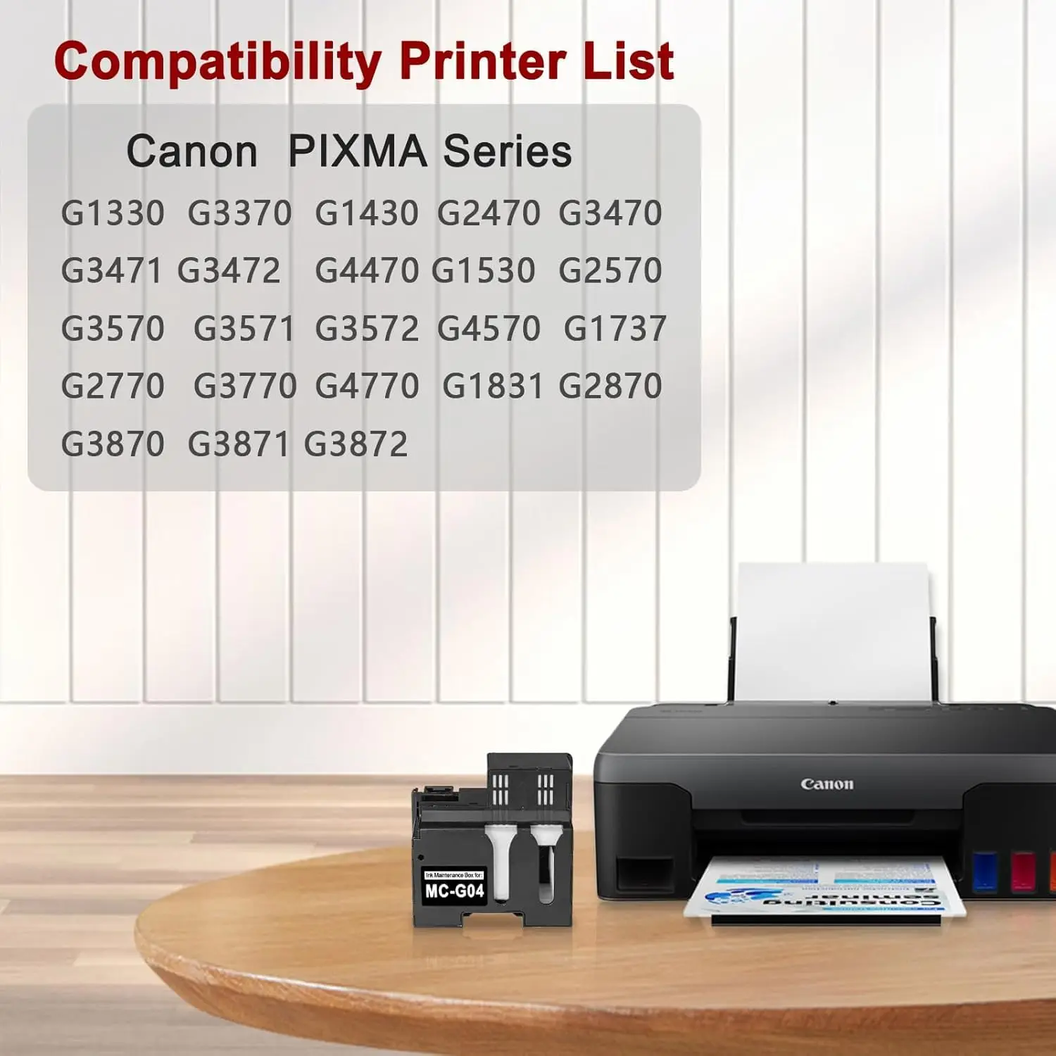Cartouche de maintenance compatible MC-G04 pour imprimantes Canon MegaTank – Image 7