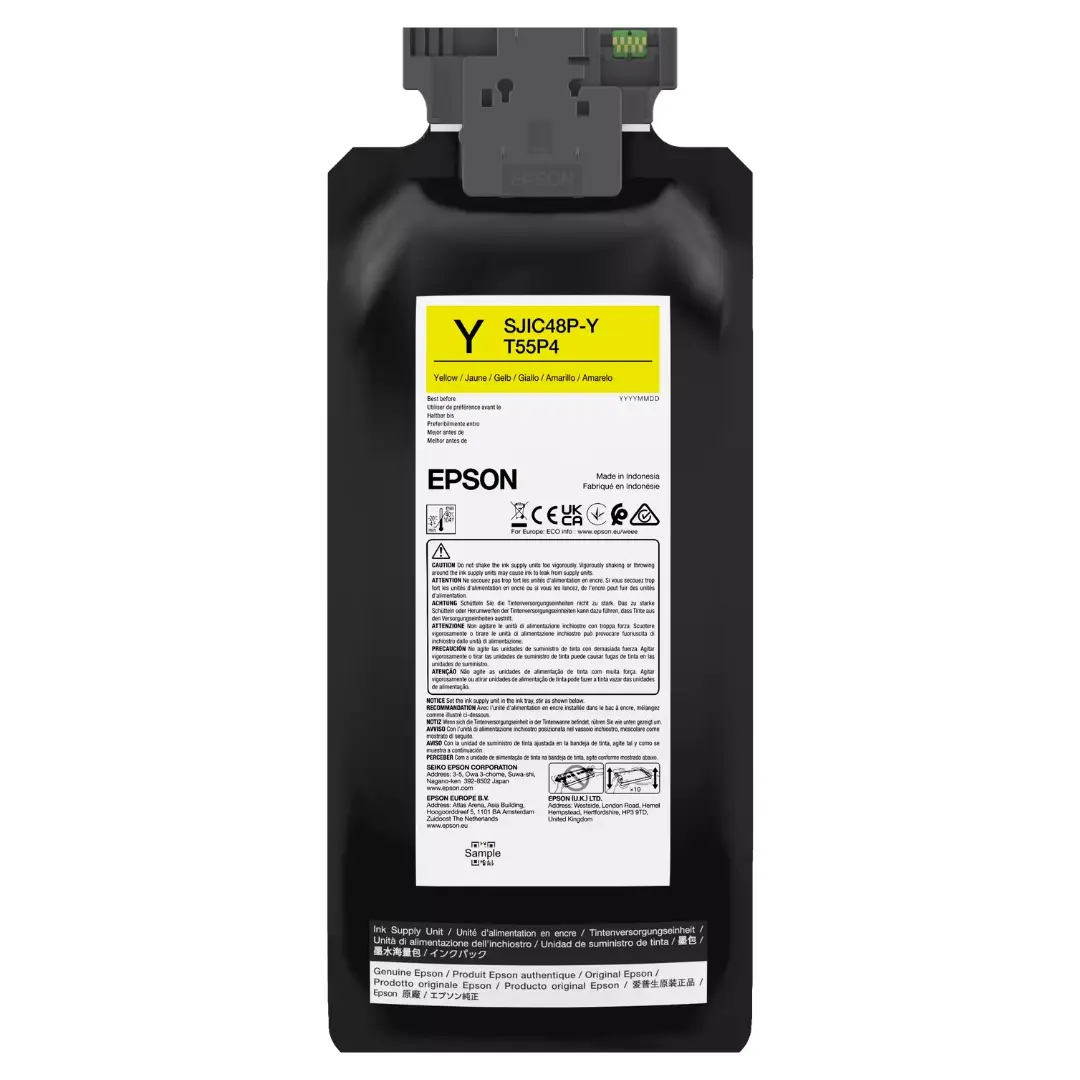 Cartouche d’encre Yellow Epson ColorWorks C8000 – C13T55P440