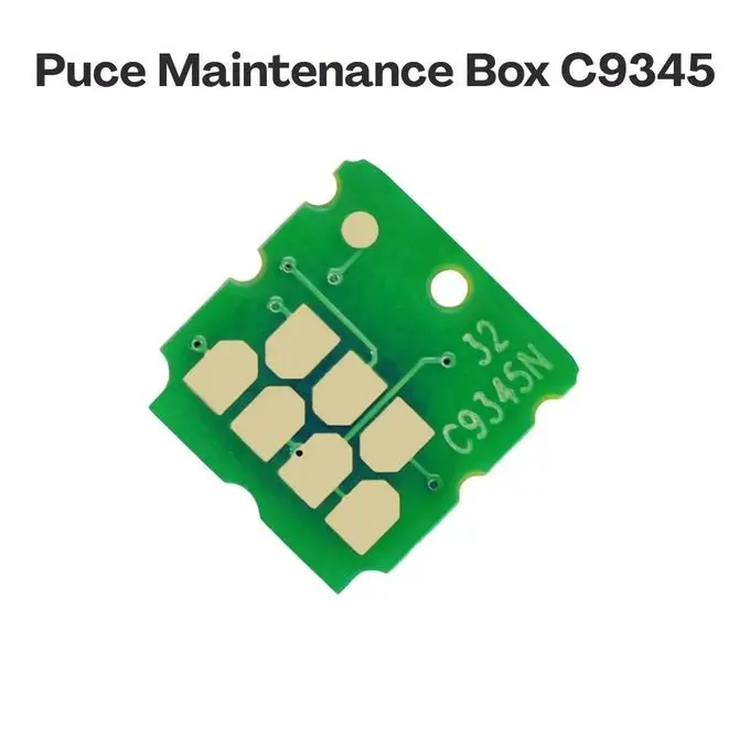 Puce Chip C9345 maintenance box Epson L18050 L8050 L8100 L8160 SC-D500 L15150