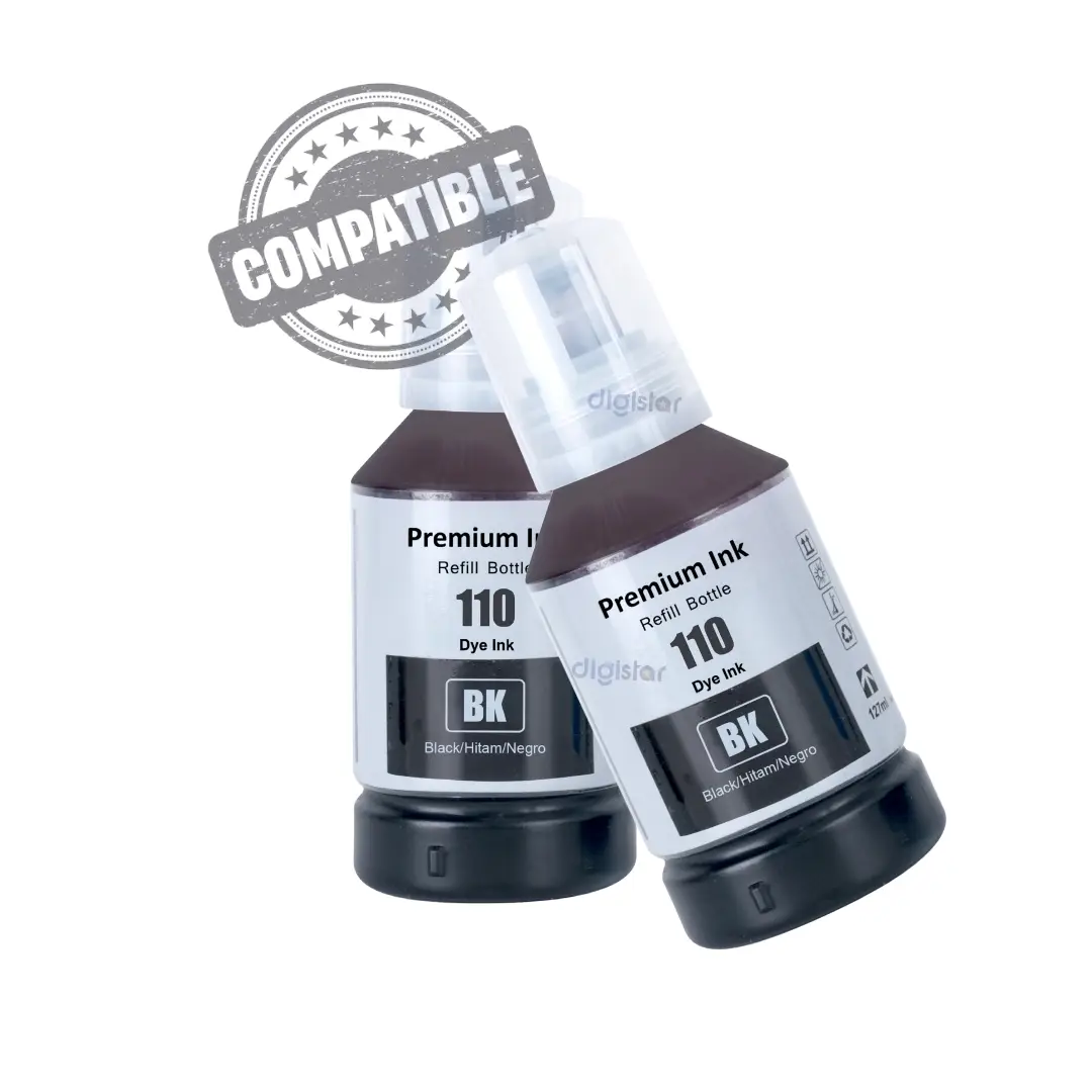 Encre Compatible Epson 110 Noir Pigment EcoTank – Image 2