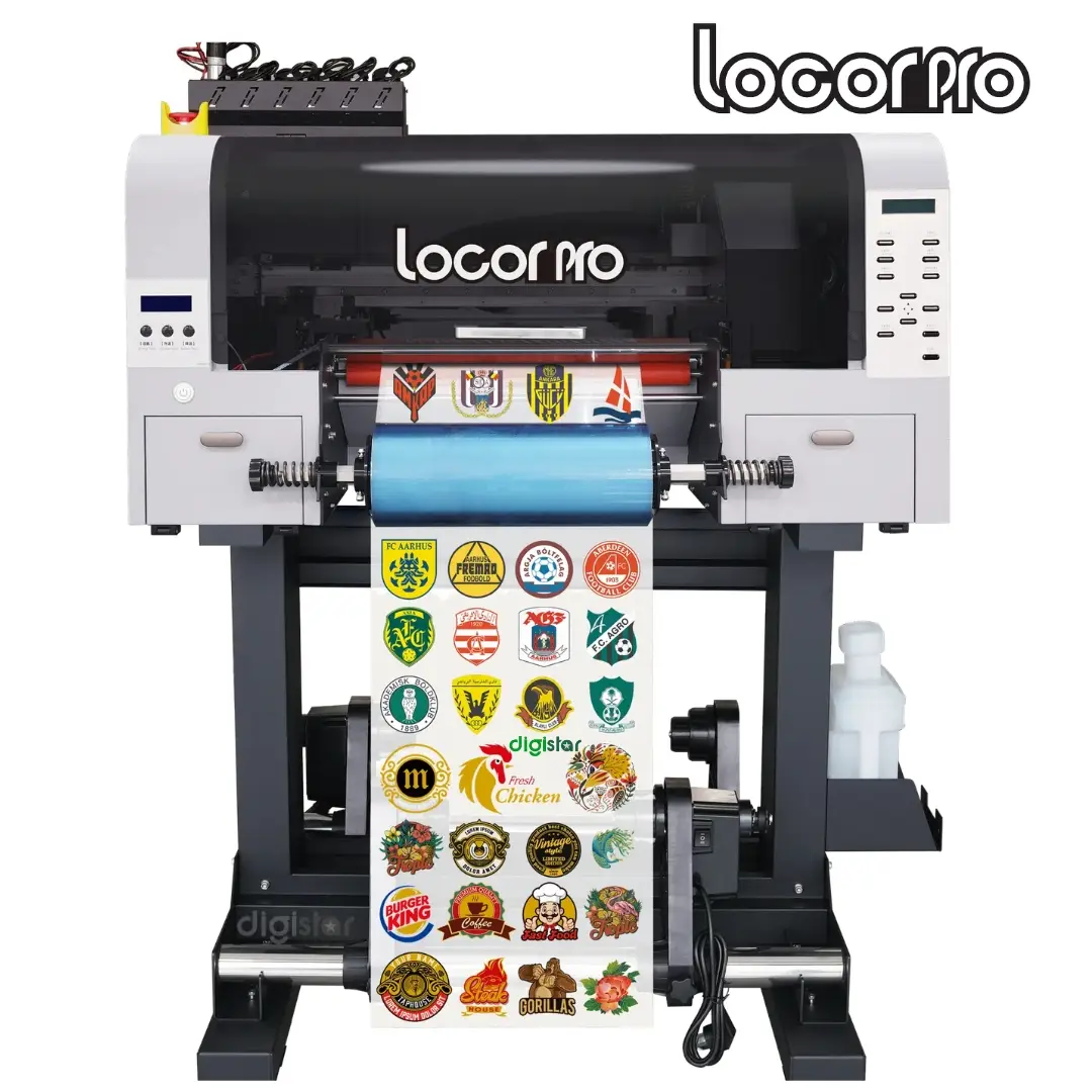 Imprimante UV DTF LocorPro 30 cm A3 1 Tête Epson I3200 UHD