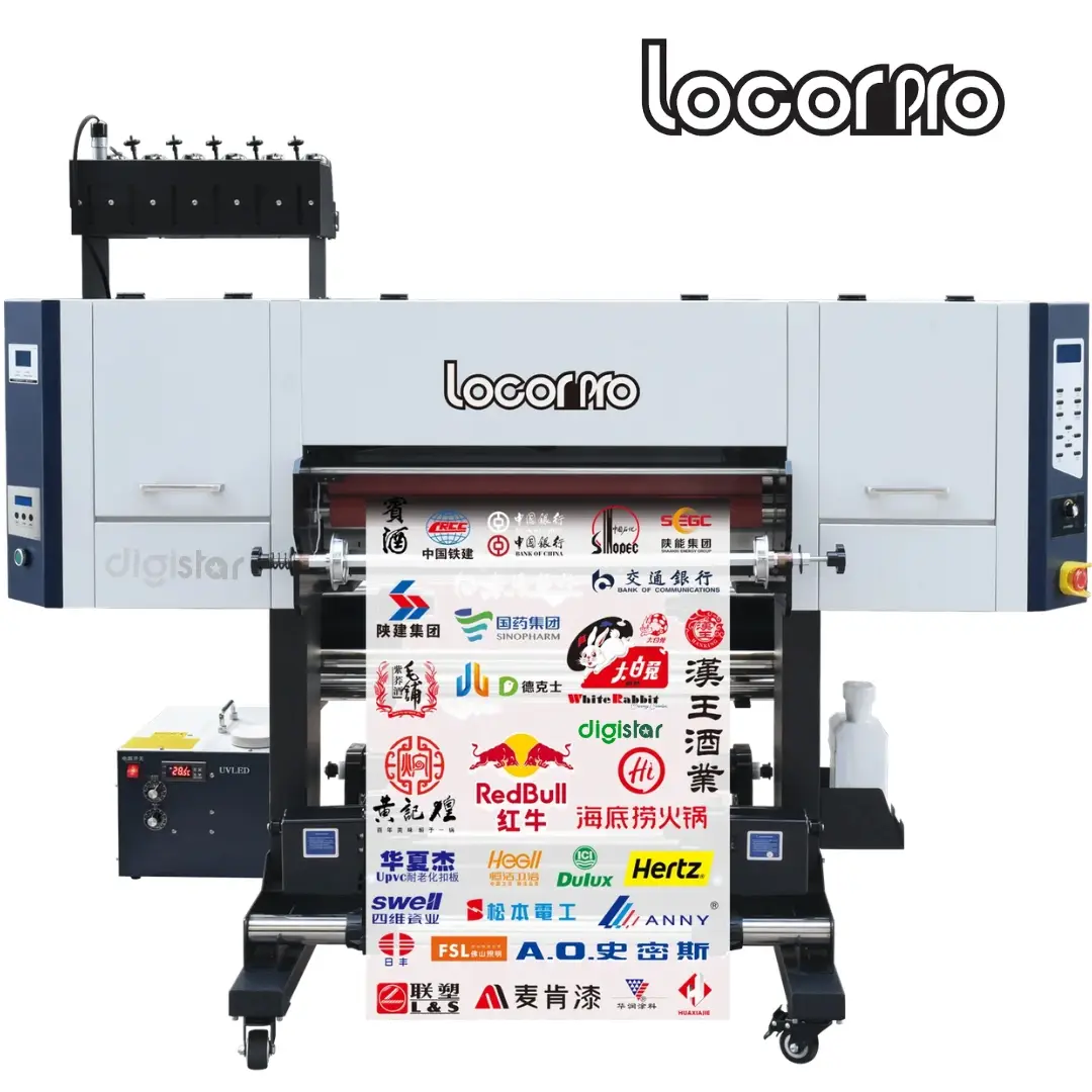 Imprimante UV DTF LocorPro 60 cm – 2 Têtes TX800