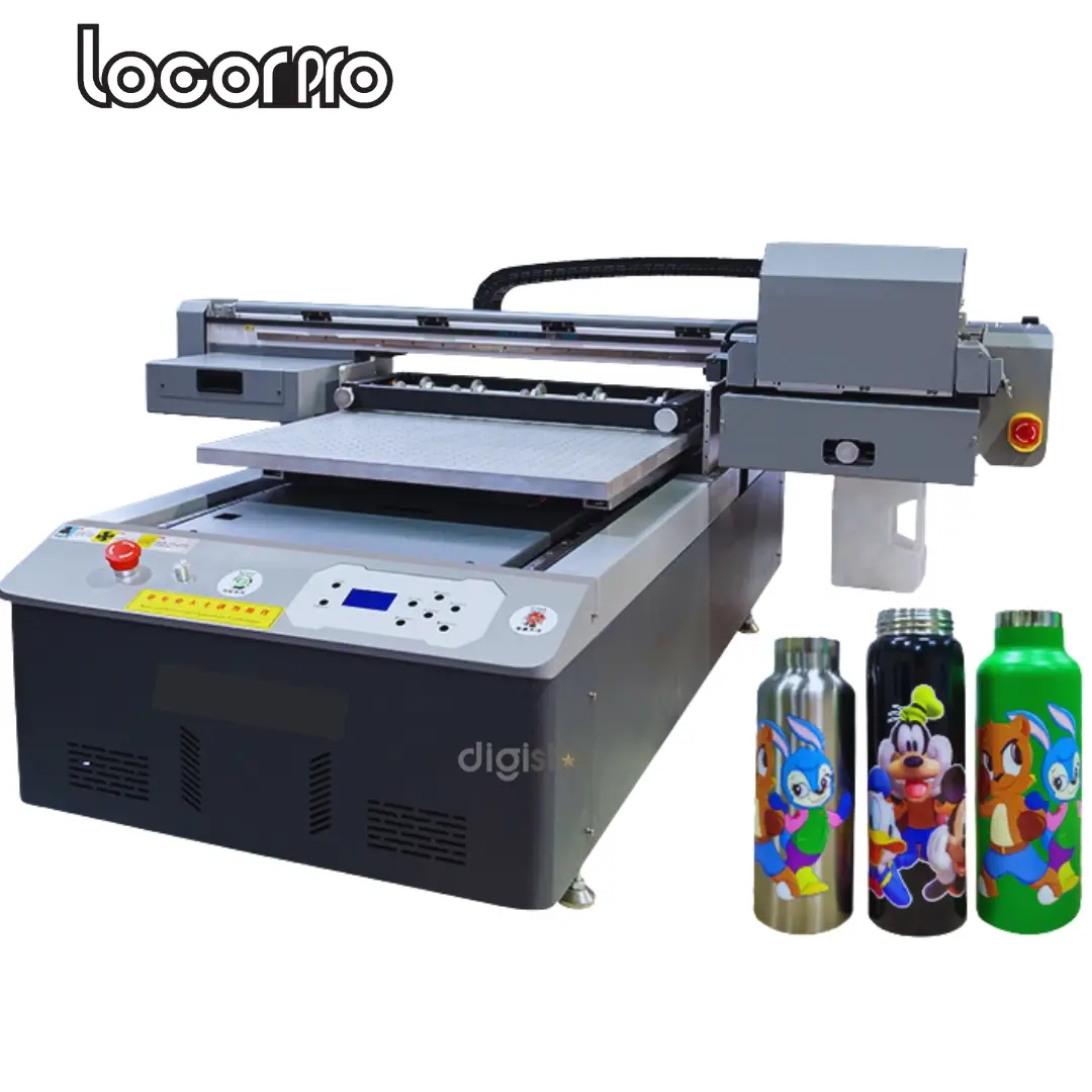 Imprimante UV à Plat LocorPro 60×90 cm – 1 Tête I3200 UHD