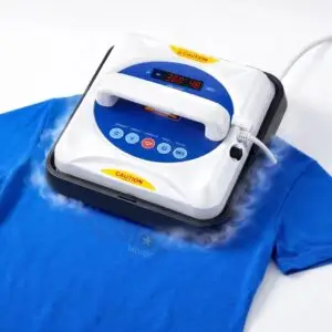 Mini presse à chaud presse plate machine pour t-shirt Textile 25x25 cm