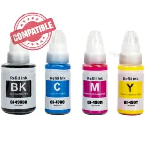 Pack Encres Compatibles Canon GI-490