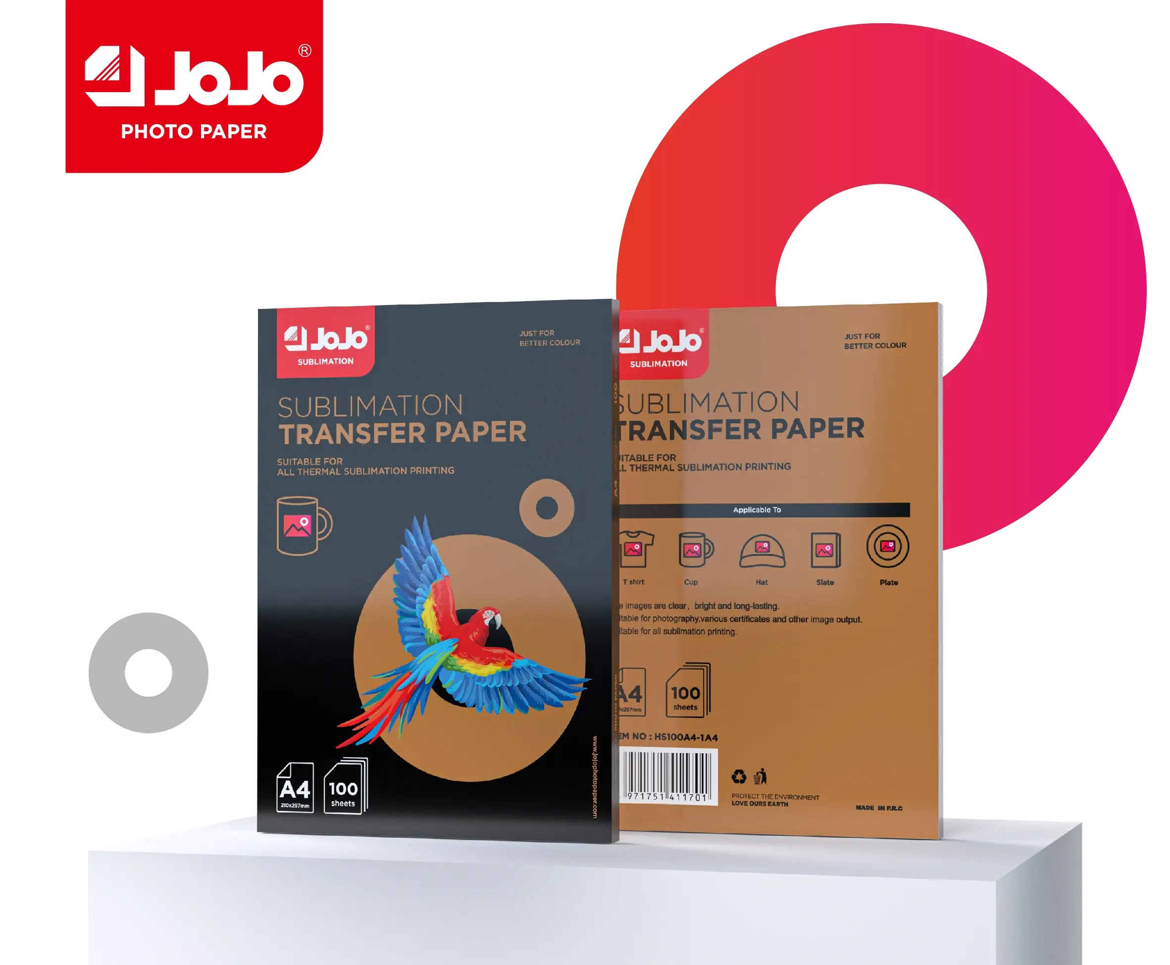 Papier de Sublimation A4 JoJo Transfer Paper Haute Qualité