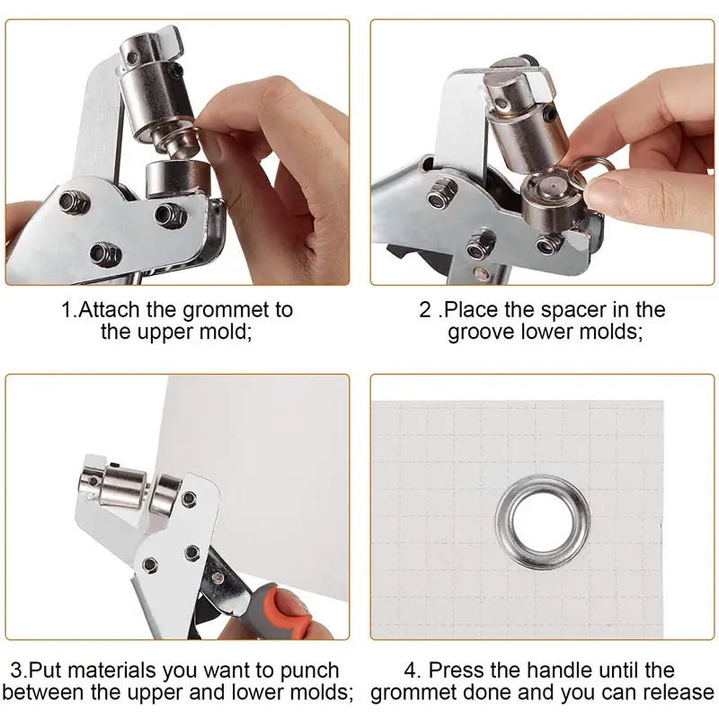 Pince Pose Œillets Manuelle Ø 10 mm – Image 4