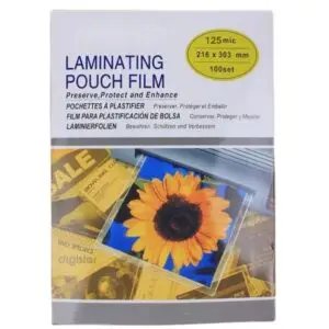 Pochettes de Plastification Rigide A4 125 Microns Pack 100 Feuilles