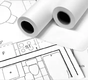 Rouleau Papier Traceur A0 0.914 x 50 m – 90 g – Image 3