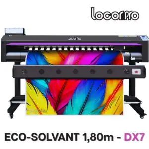 Traceur Grand Format LocorPro Eco-Solvant 1.80m – Tête Epson DX7