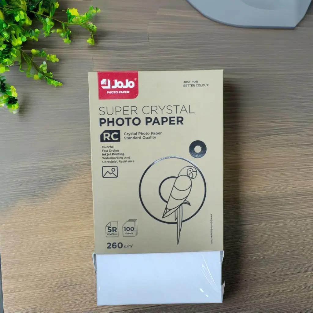 JOJO Papier Photo RC 13x18 5R 260g Glossy – 100 feuilles – Image 2